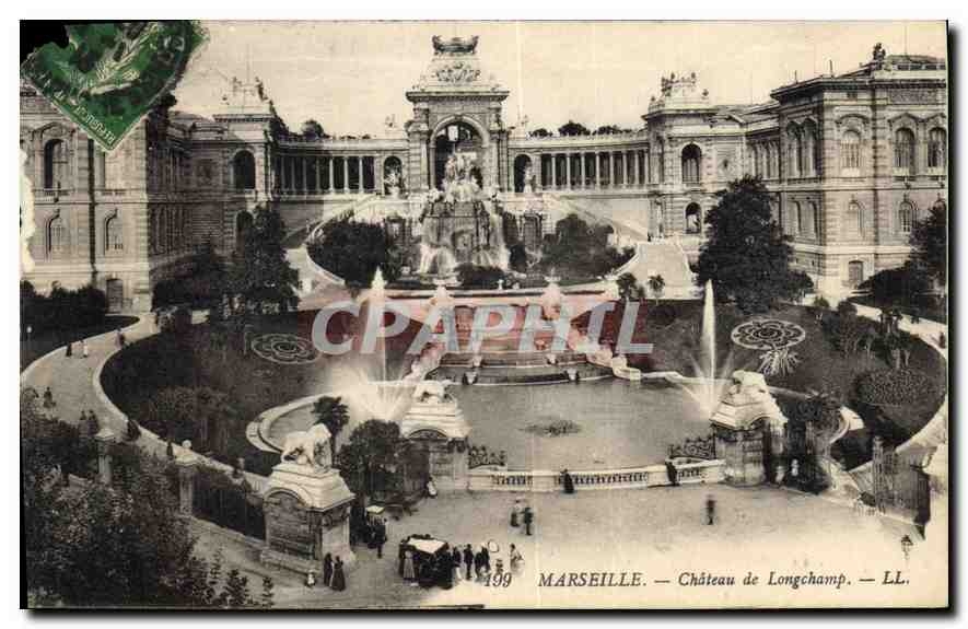 CPA Marseille Chateau de Longchamp