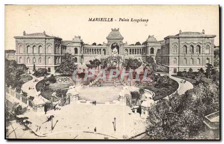CPA Marseille Palais Longchamp 