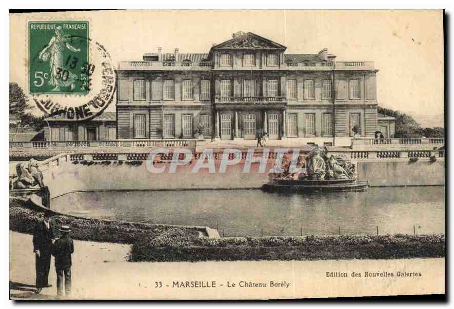 CPA Marseille le Chateau Borely 