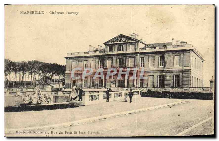 CPA Marseille Chateau Borely 