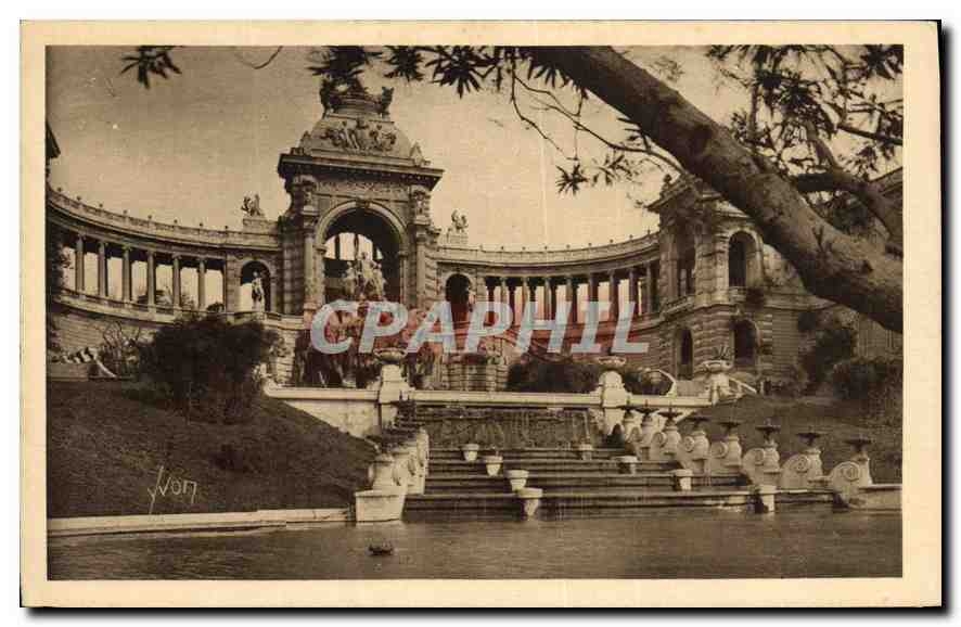 CPA Marseille le Palais Longchamp 