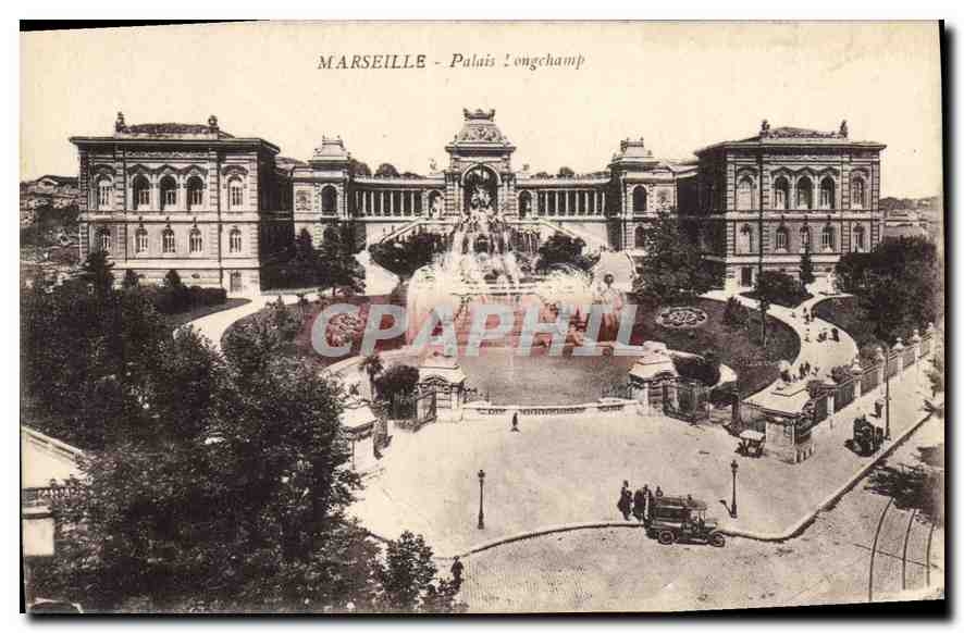 CPA Marseille Palais Longchamp 