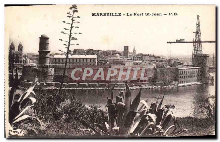 CPA Marseille le Fort St Jean 