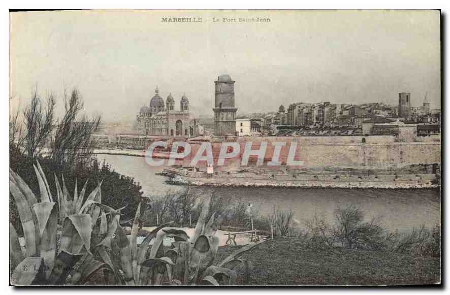 CPA Marseille le Fort Saint Jean 