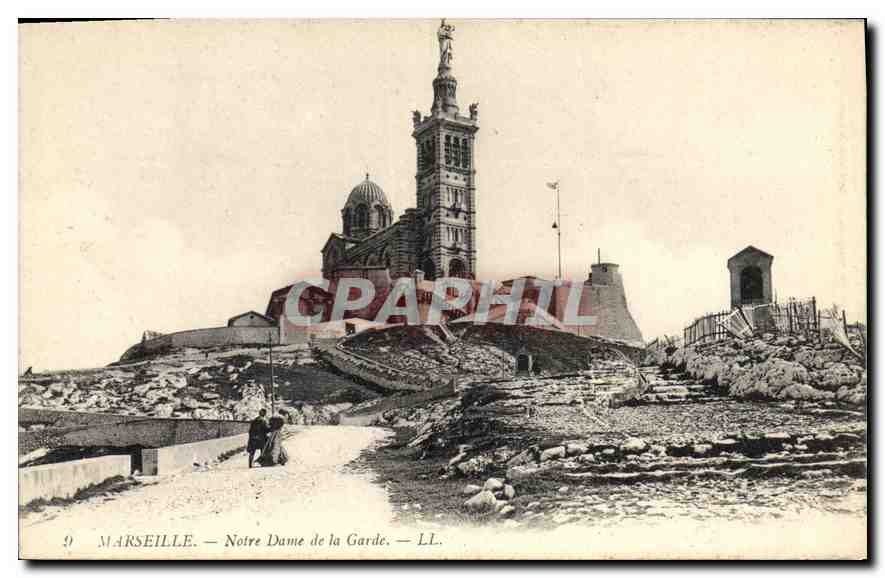 CPA Marseille Notre Dame de la Garde 