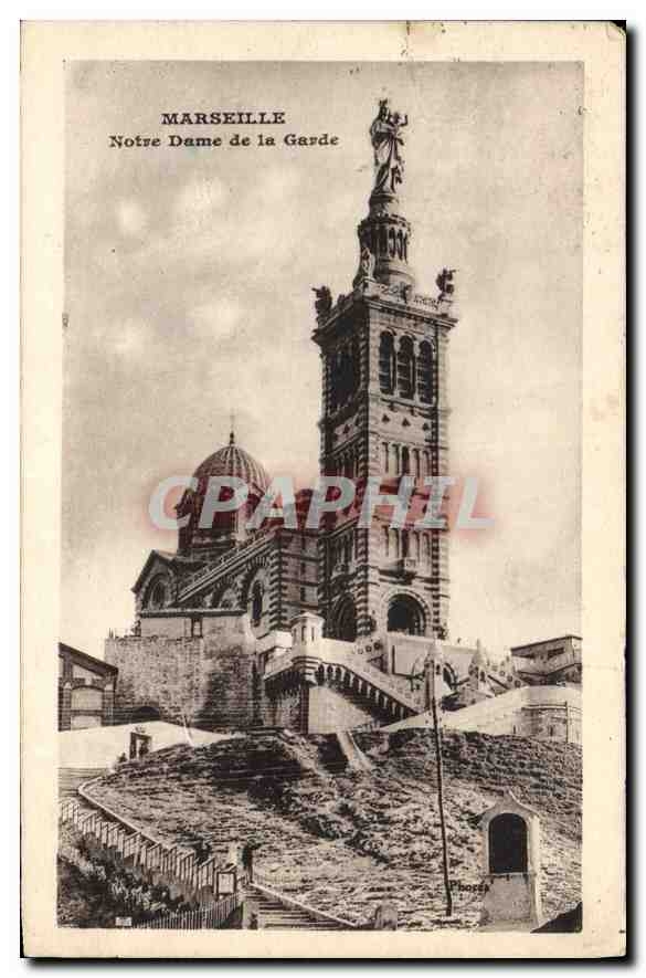 CPA Marseille Notre Dame de la Garde 