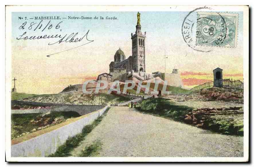 CPA Marseille Notre Dame de la Garde 