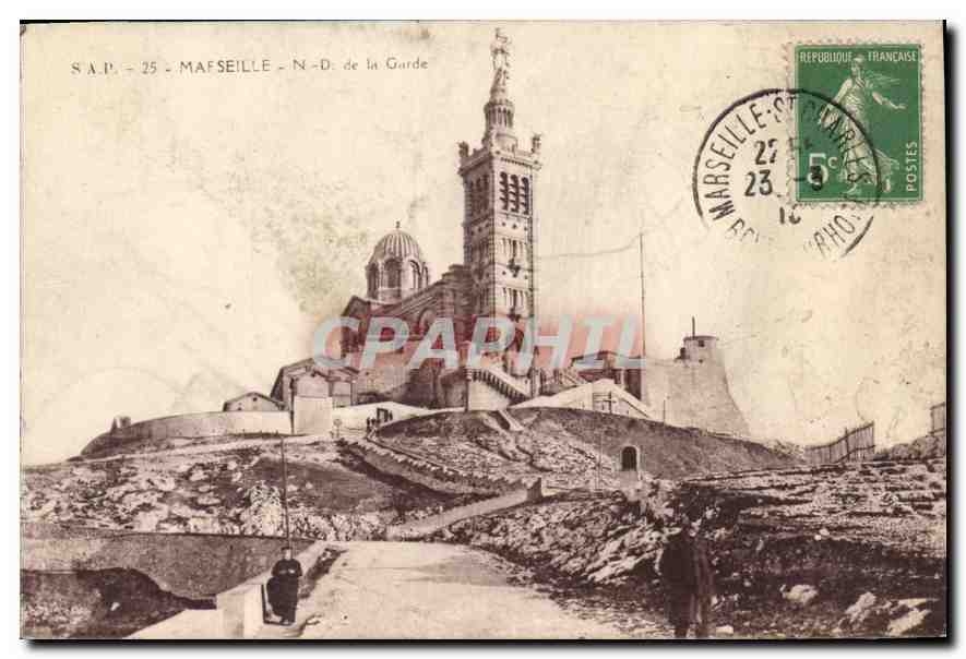 CPA Marseille N D de la Garde