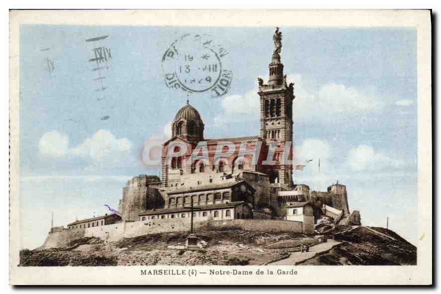 CPA Marseille Notre Dame de la Garde 