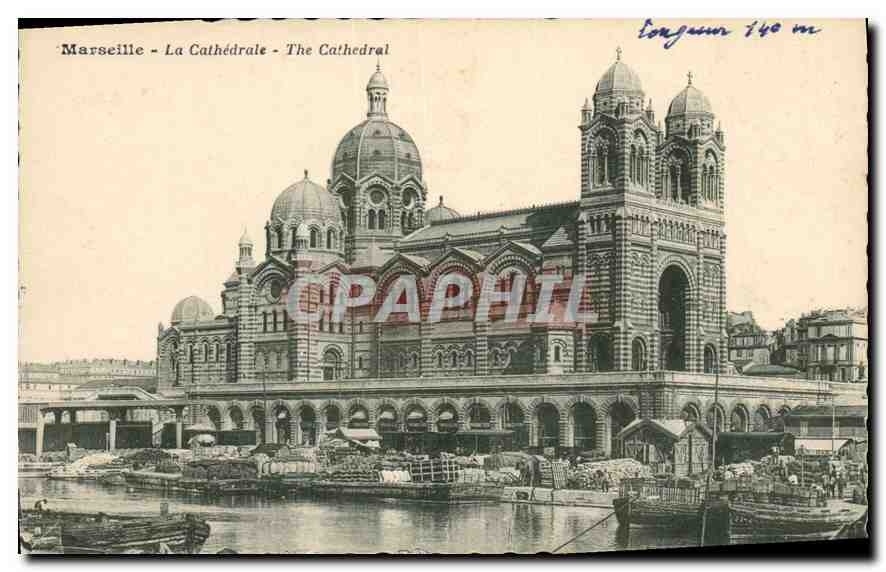 CPA Marseille La Cathedrale 