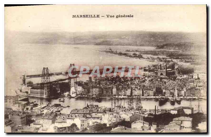 CPA Marseille Vue generale 