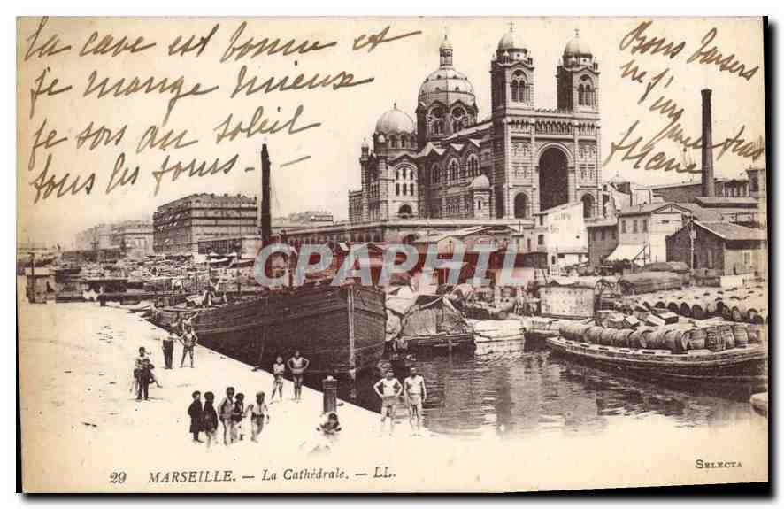 CPA Marseille La cathedrale 