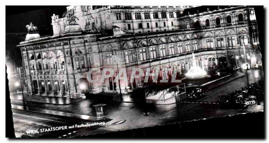CPM Wien Staatsoper mit Festbeleuchtung