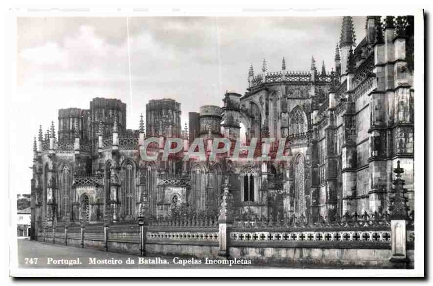 CPM Portugal Mosteiro da Batalha Capelas Incompletas