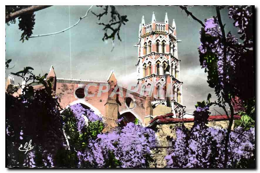 CPA Toulouse la Ville Rose Clocher de l'ancien Couvent des JaCobins XIII siecle 
