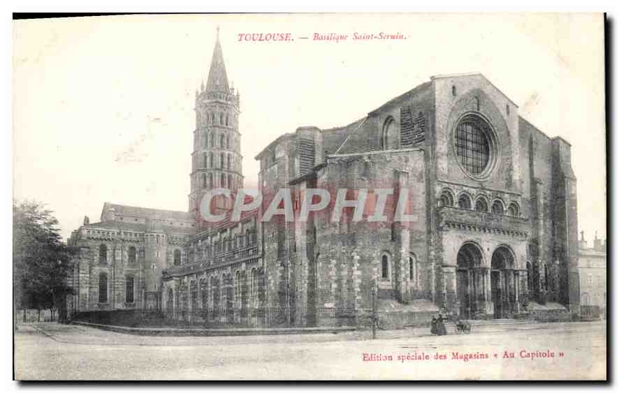 CPA Toulouse Basilique Saint Sernin 