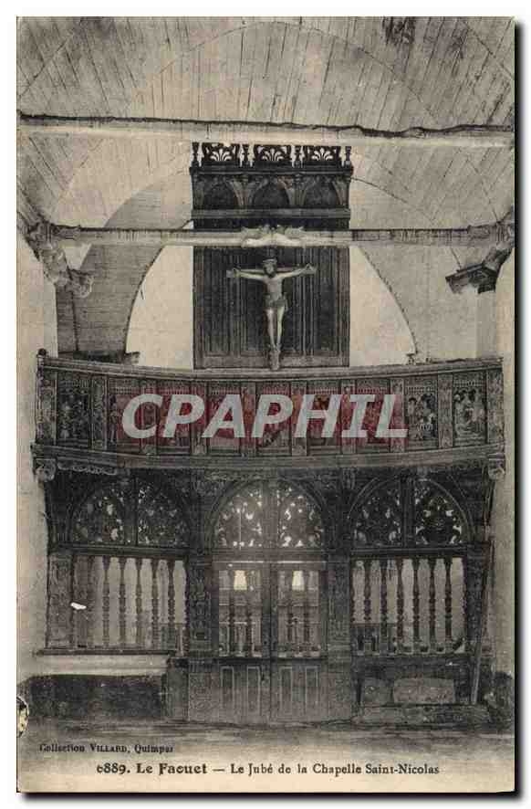 CPA Le Faouet Le Jube de la Chapelle Saint Nicolas