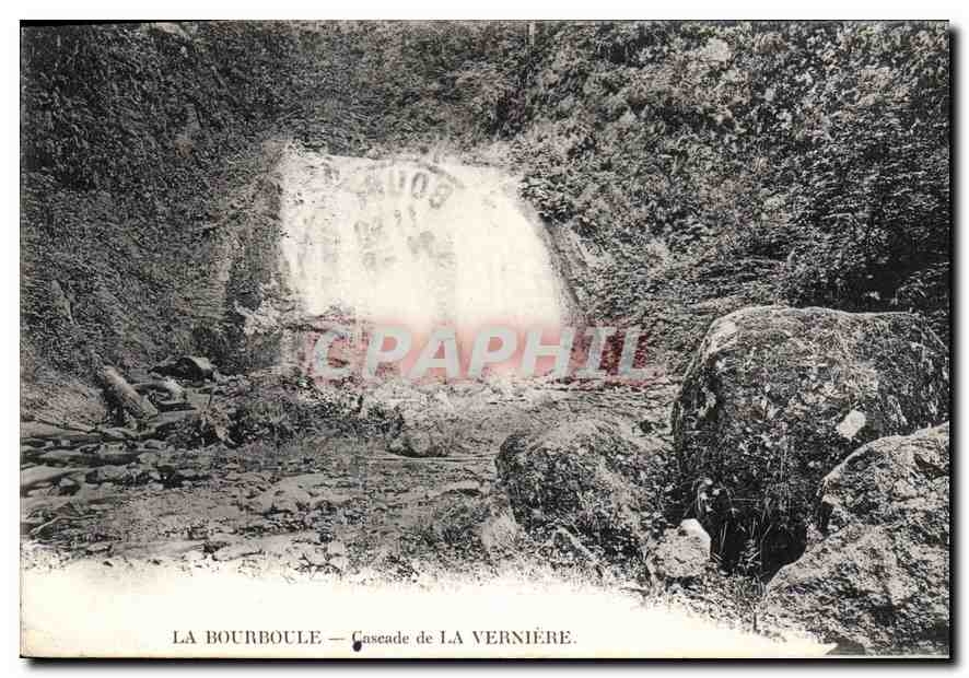 CPA La Bourboule Cascade de la Verniere