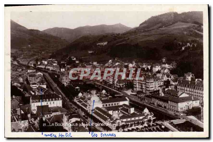 CPA La Bourboule Vue generale 