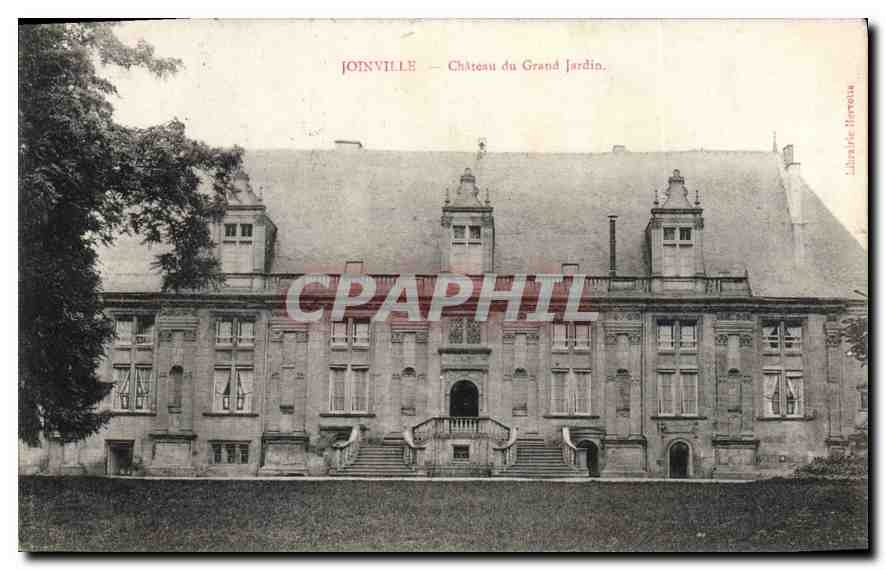 CPA Joinville Chateau du Grand Jardin