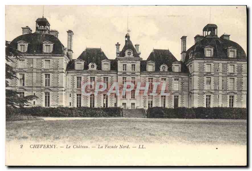 CPA Cheverny Le Chateau La Facade Nord