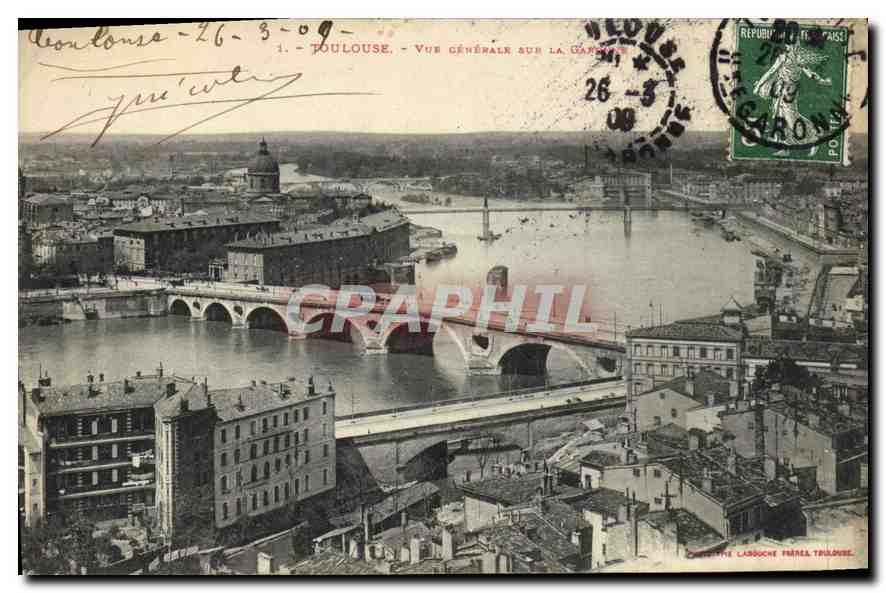 CPA Toulouse Vue generale 