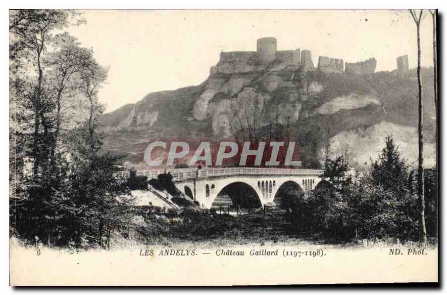 CPA Les Andelys Chateau Gaillard 