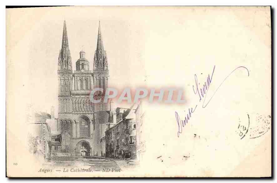 CPA Angers la Cathedrale 