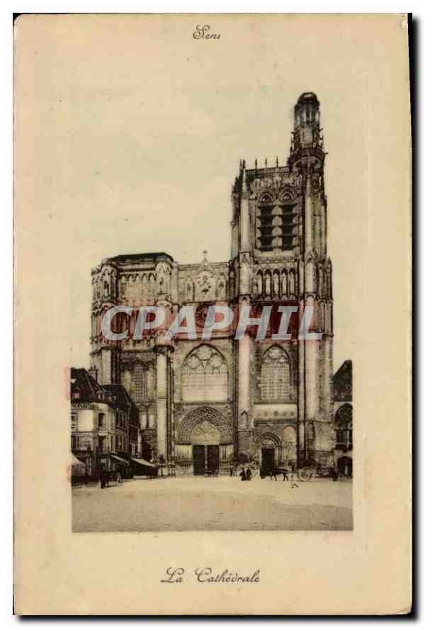 CPA Sens la Cathedrale 