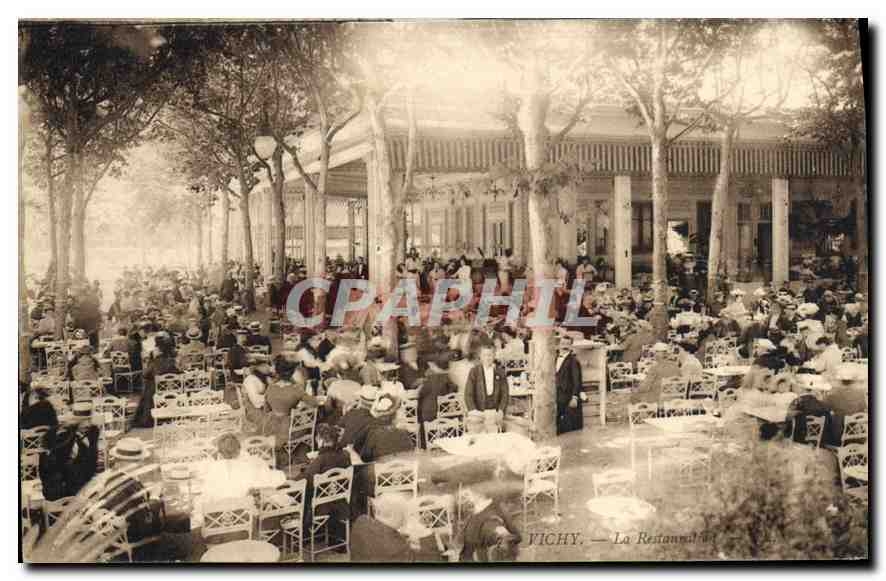 CPA Vichy La Restaurant 
