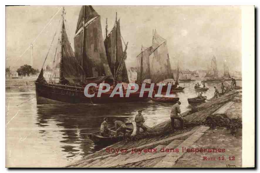 CPA Salons de Paris Maronez Embarquement des Filets