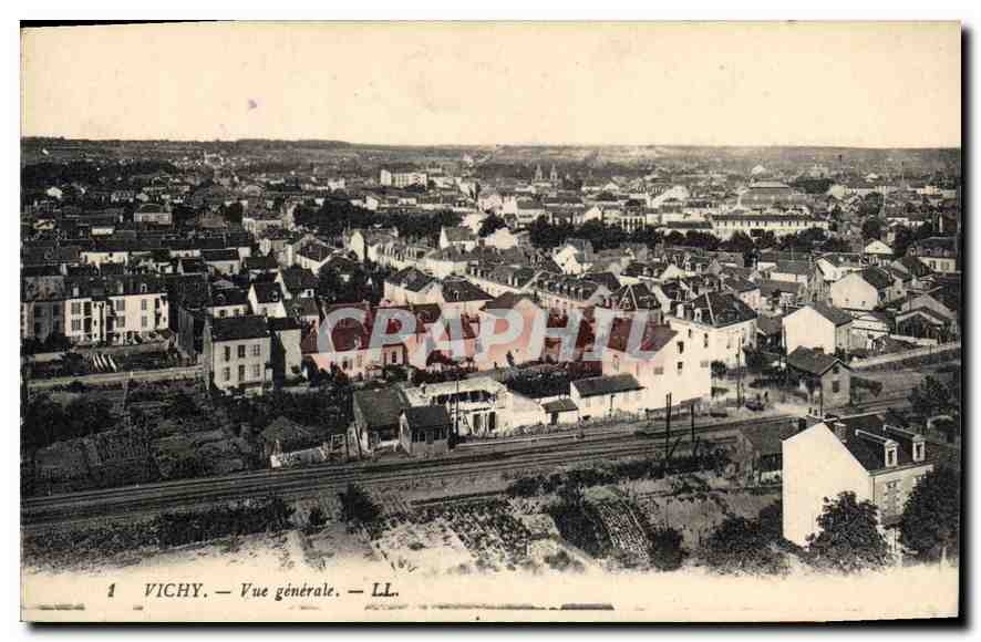 CPA Vichy Vue generale 