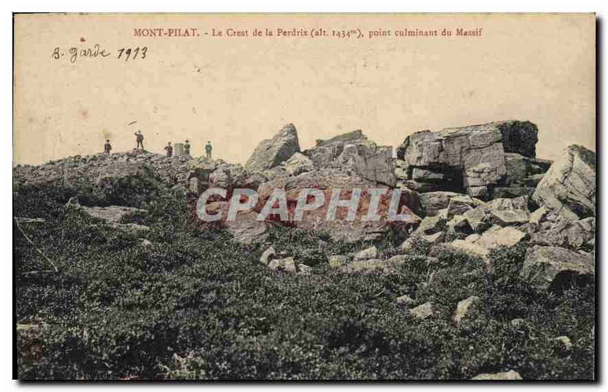CPA Mont Pilat le Grest de la Pardrix 