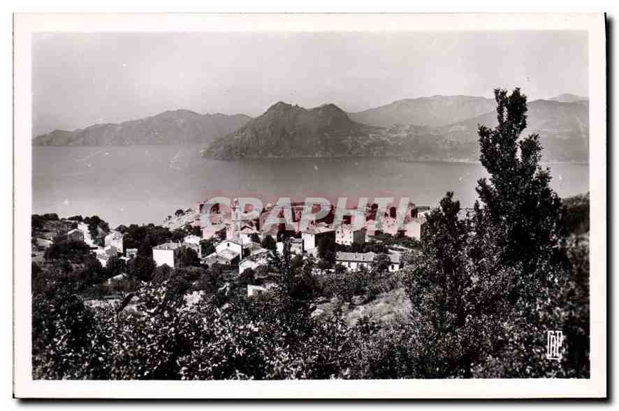 CPA Piana Le Village et le Golfe de Porto