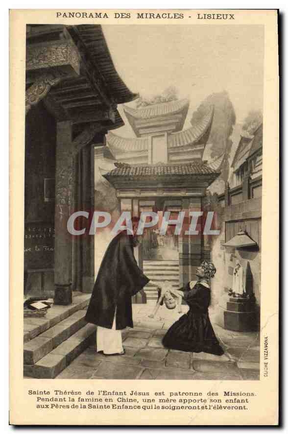 CPA Panorama des Miracles Lisieux Sainte Therese de l'Enfant Jesus