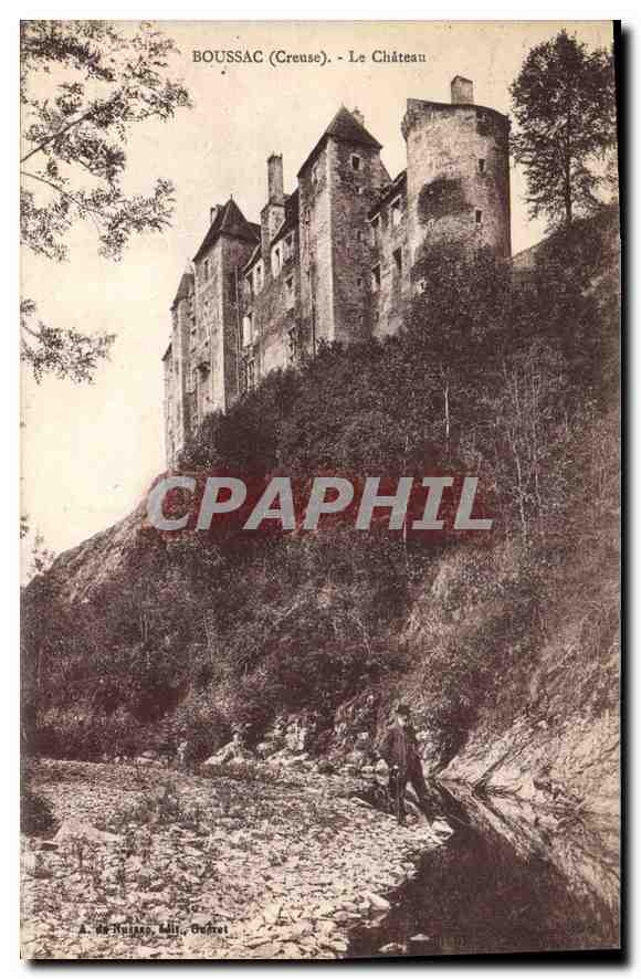 CPA Boussac Creuse Le Chateau 