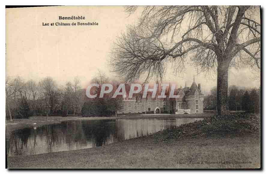 CPA Bonnetable Lac et Chateau de Bonnetable