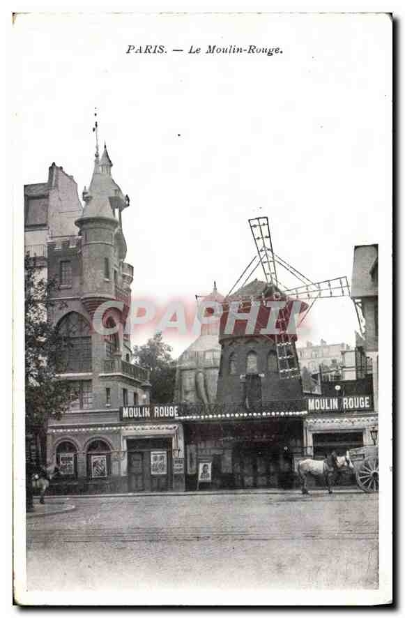 CPA Paris Le Moulin Rouge 