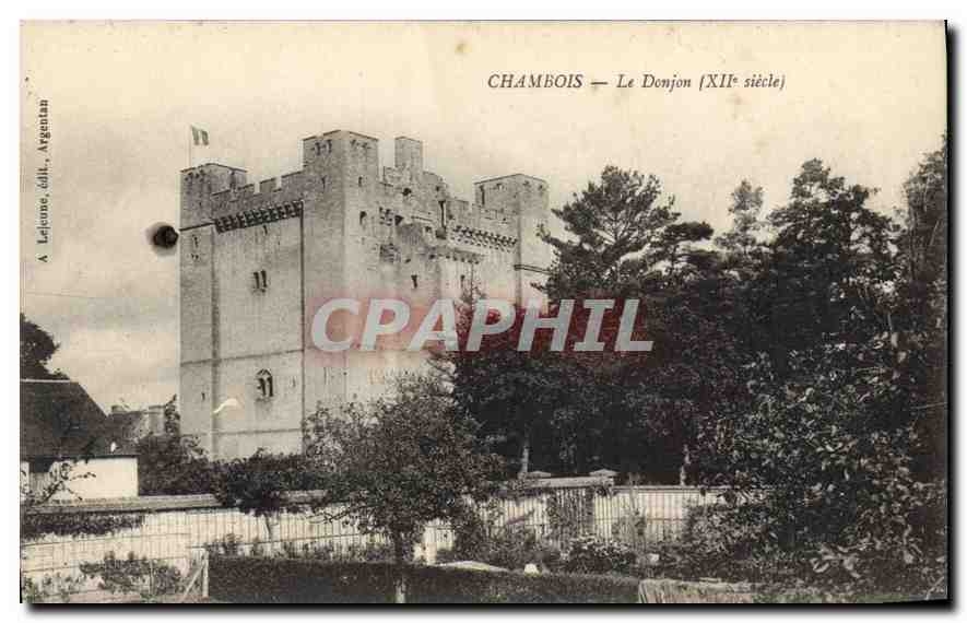 CPA Chambois Le Donjon 