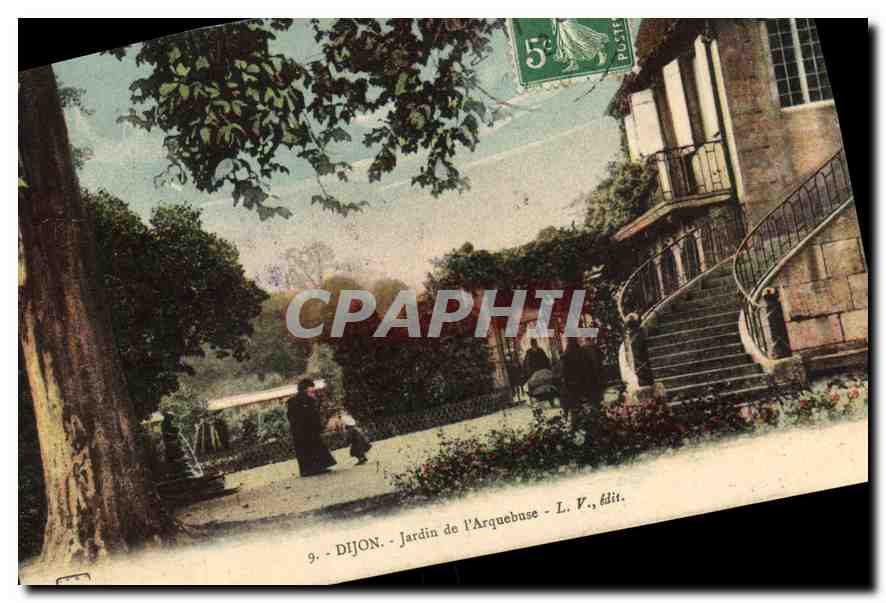 CPA Dijon Jardin de l'Arquebuse 