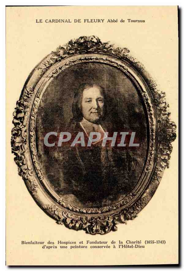 CPA Le Cardinal de Fleury Abbe de Tournus 