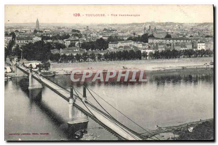 CPA Toulouse Vue panoramique 