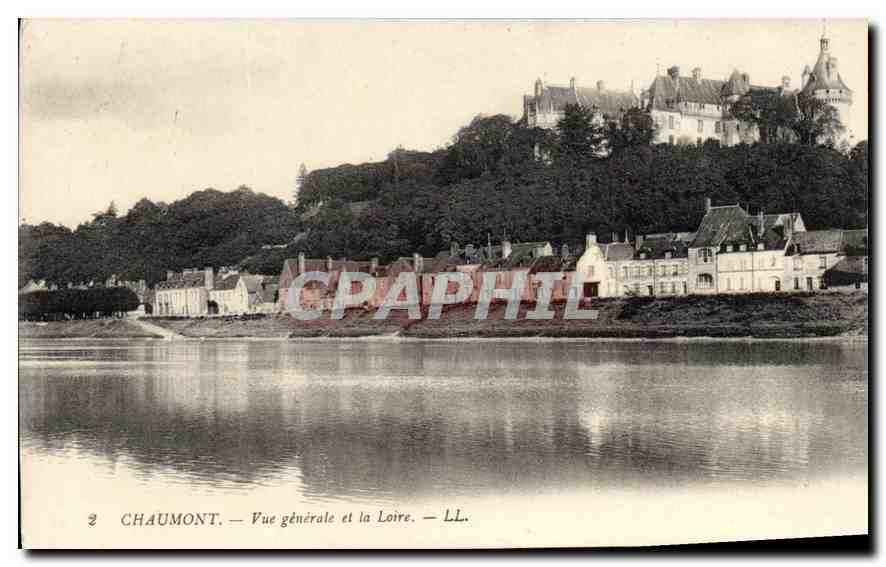 CPA Chaumont Vue generale et la Loire 