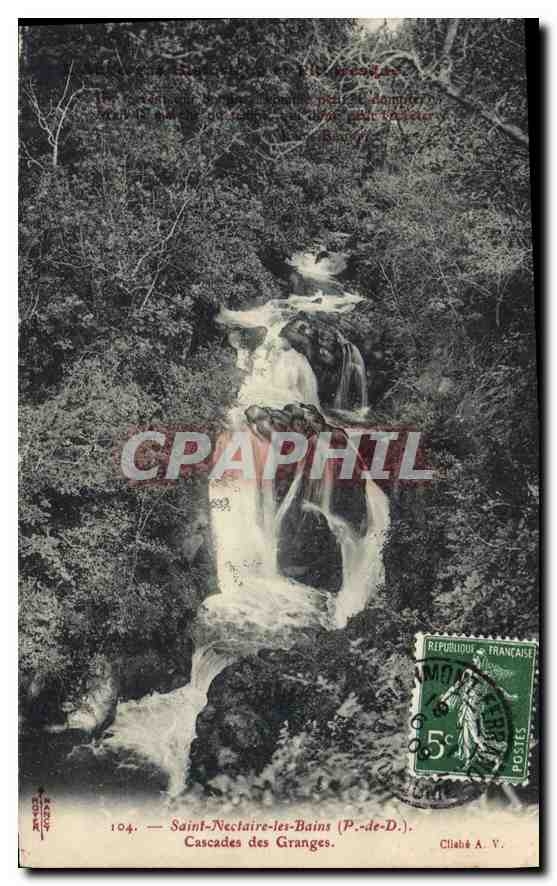 CPA Saint Nactaire les Bains Cascades des Granges