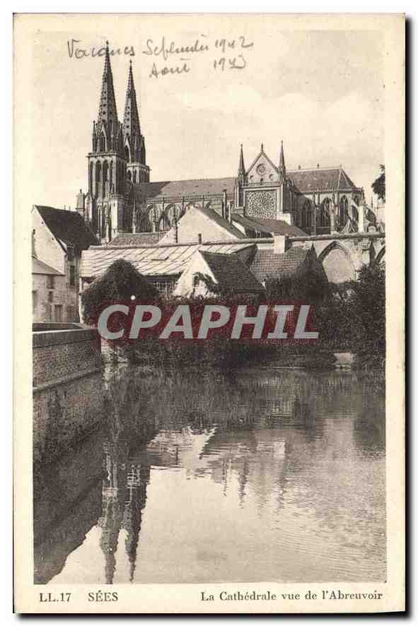 CPA Sees La Cathedrale vue de l'Abreuvoir 