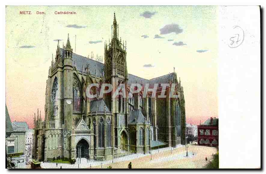 CPA Metz Cathedrale 