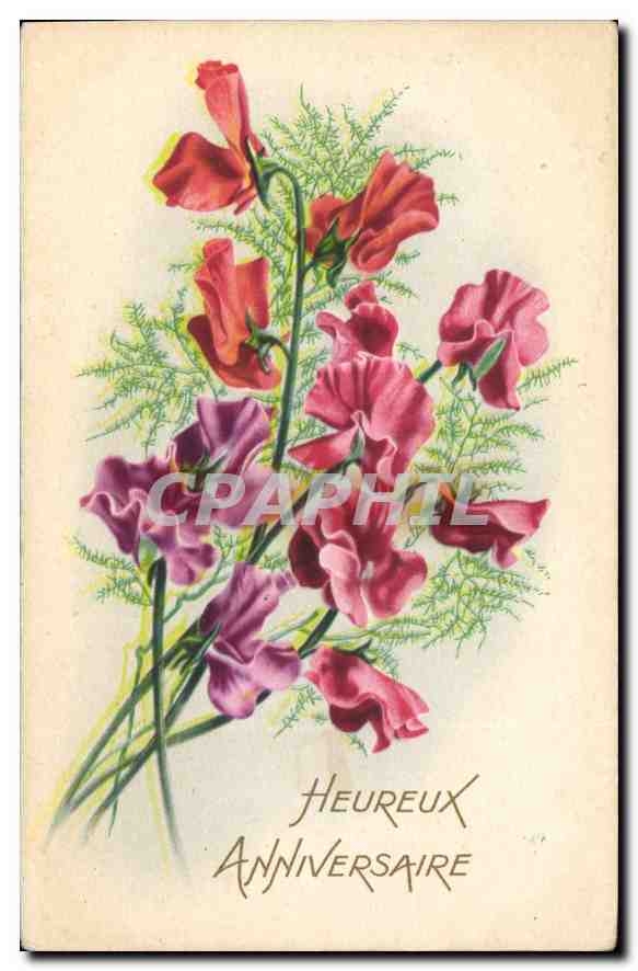 CPA Bonne Fete Fleurs