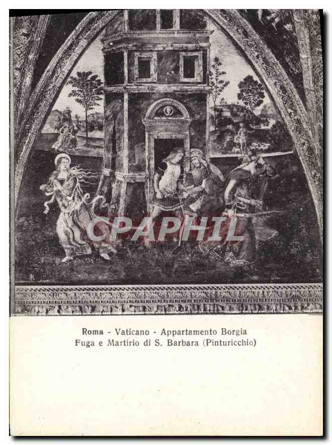 CPA Roma Vaticano Appartamento Borgia 