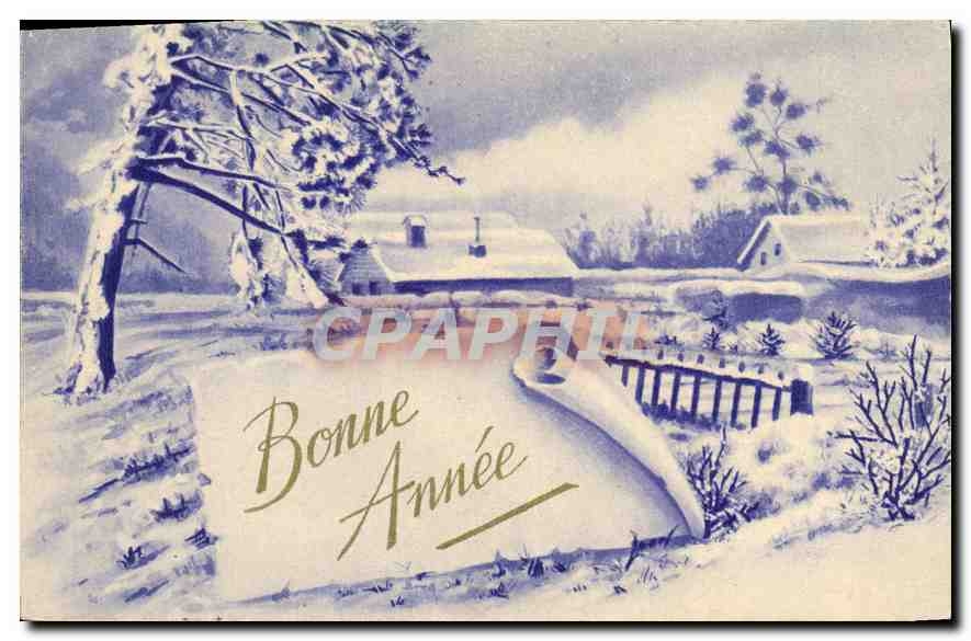CPA Bonne Annee 
