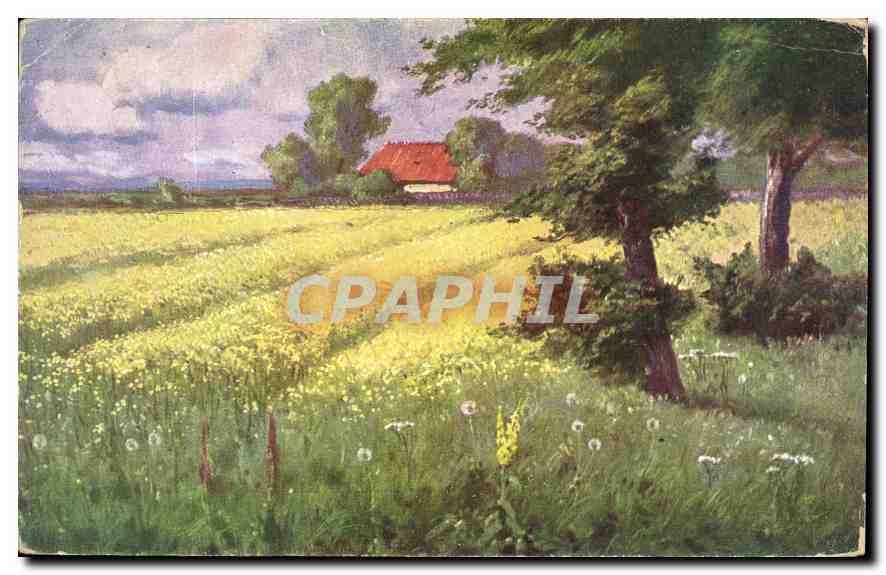 CPA Fantaisie Paysage